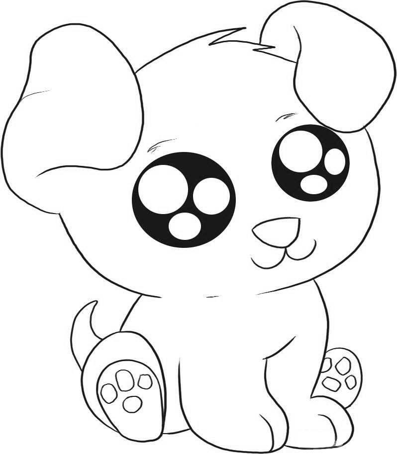8600 Collection Coloring Pages Cute Dogs  Best Free