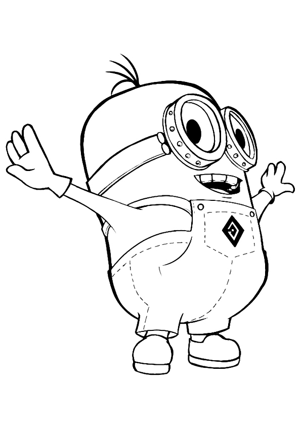 minions coloring pages  free printable coloring pages for kids