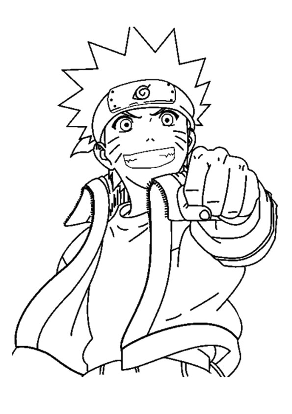 Kakashi Hatake Naruto Coloring Page for Kids  Free Naruto Printable Coloring  Pages Online for Kids  ColoringPages101com  Coloring Pages for Kids