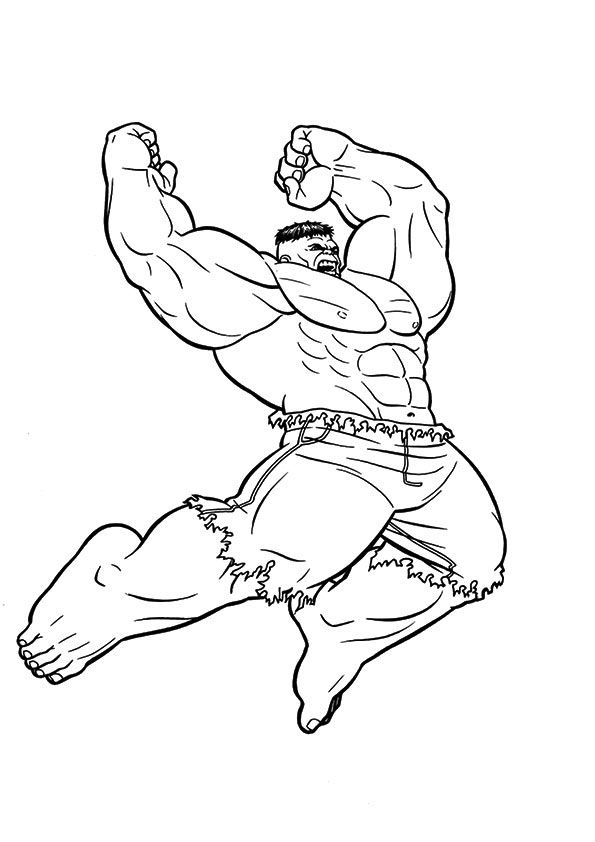 hulk coloring pages free printable coloring pages for kids