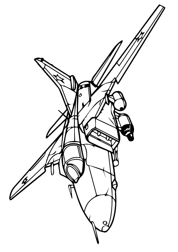 Air Force 1 Plane Coloring Page - Free Printable Coloring Pages for Kids