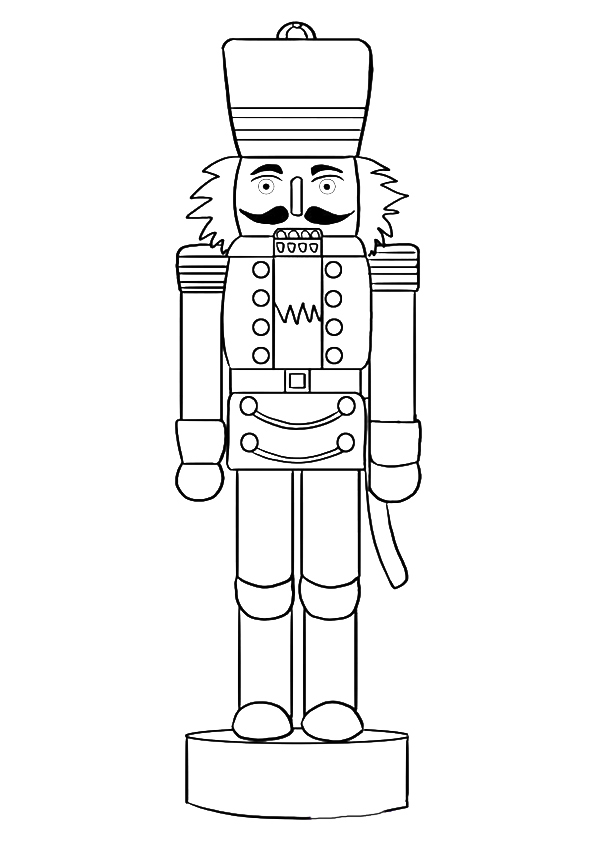 Nutcracker Coloring Page - Free Printable Coloring Pages for Kids