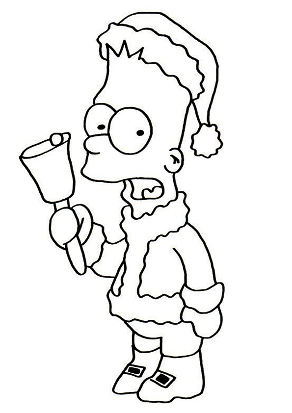Cool Bart Simpson Coloring Page Free Printable Coloring Pages For Kids ...