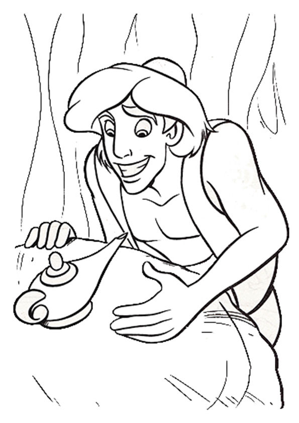 Aladdin Coloring Pages - Free Printable Coloring Pages for Kids