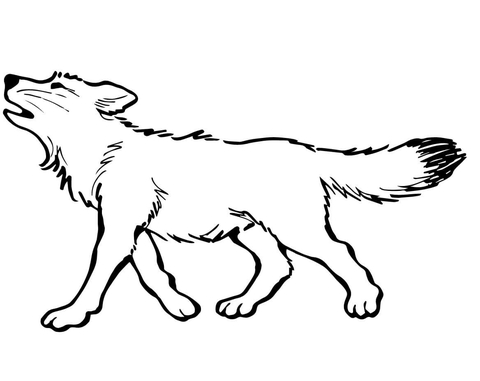 Wolf Coloring Pages - Free Printable Coloring Pages for Kids