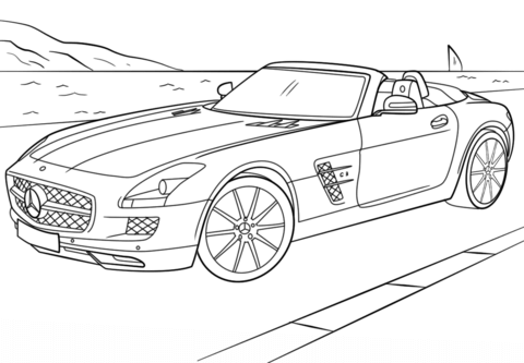 Car Coloring Pages Free Printable Coloring Pages For Kids