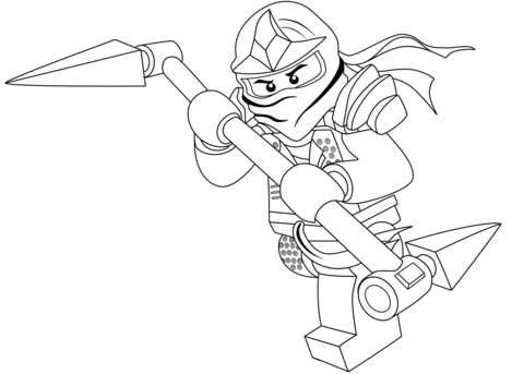 Ninjago Lloyd Coloring Page - Free Printable Coloring Pages for Kids