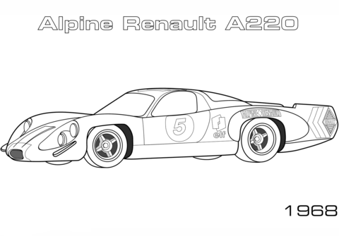 subaru impreza coloring pages