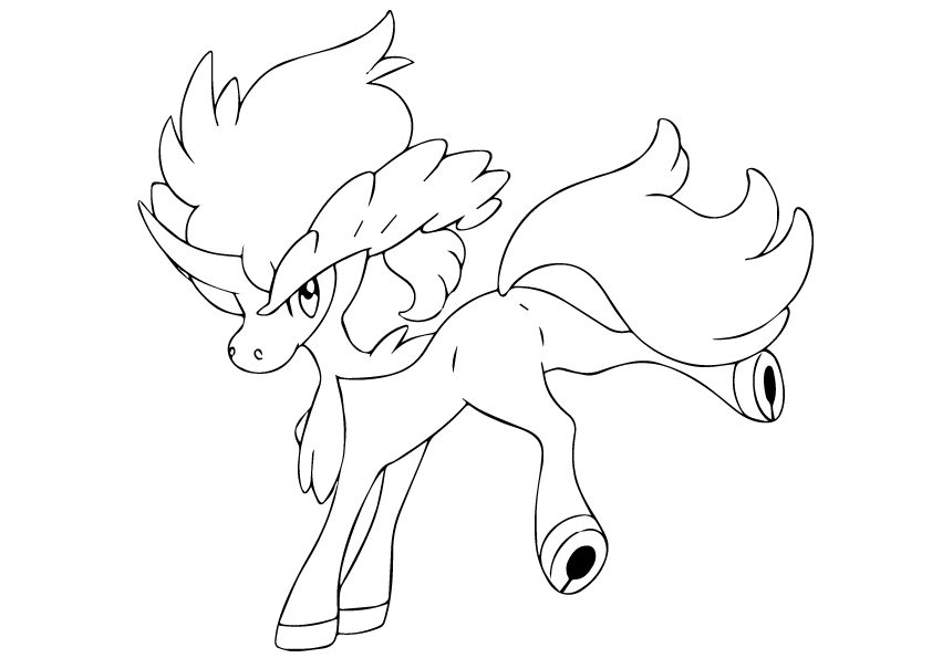 keldeo in pokemon coloring page free printable coloring pages for kids