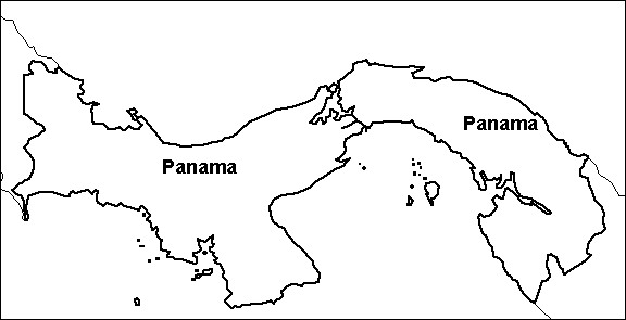 Map Of Panama