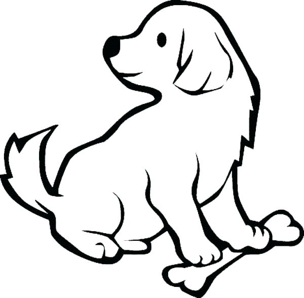 Puppy Coloring Pages - Free Printable Coloring Pages for Kids