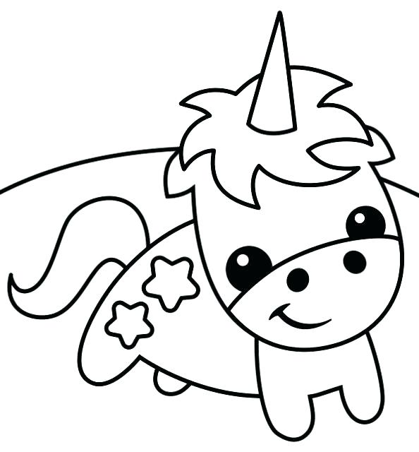 cute baby unicorn coloring page  free printable coloring
