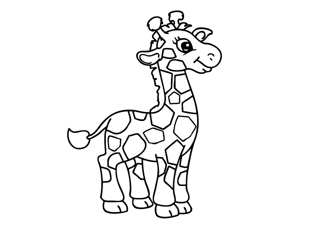 Download Baby Giraffe Coloring Page Free Printable Coloring Pages For Kids