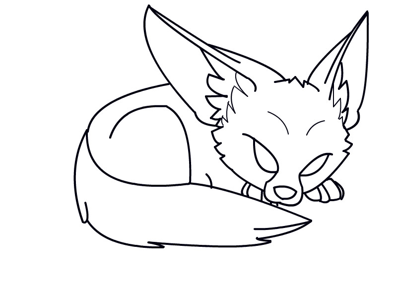Download Fennec Fox Coloring Page Free Printable Coloring Pages For Kids