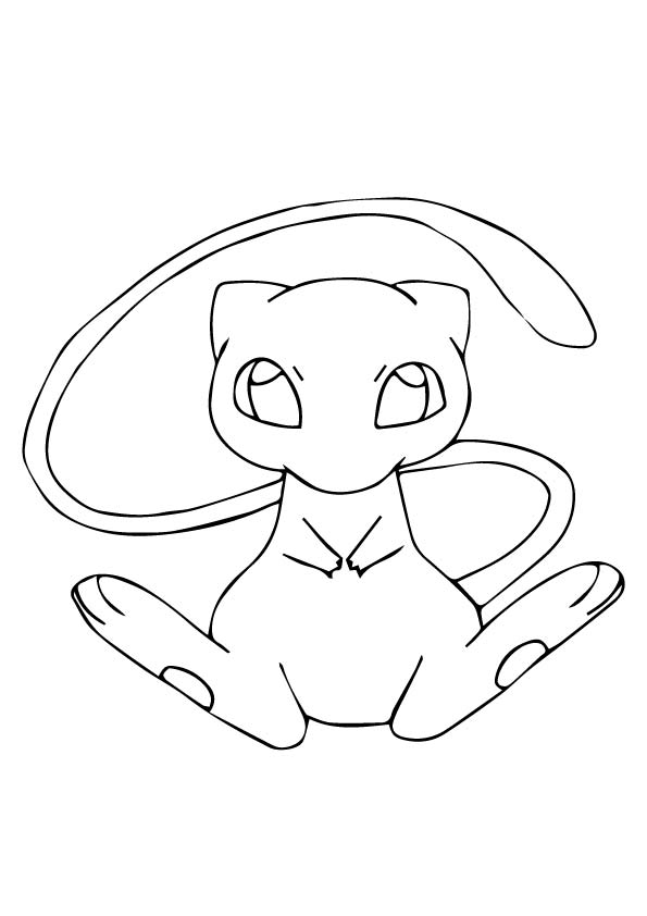 Pokemon Mew, Super Coloring