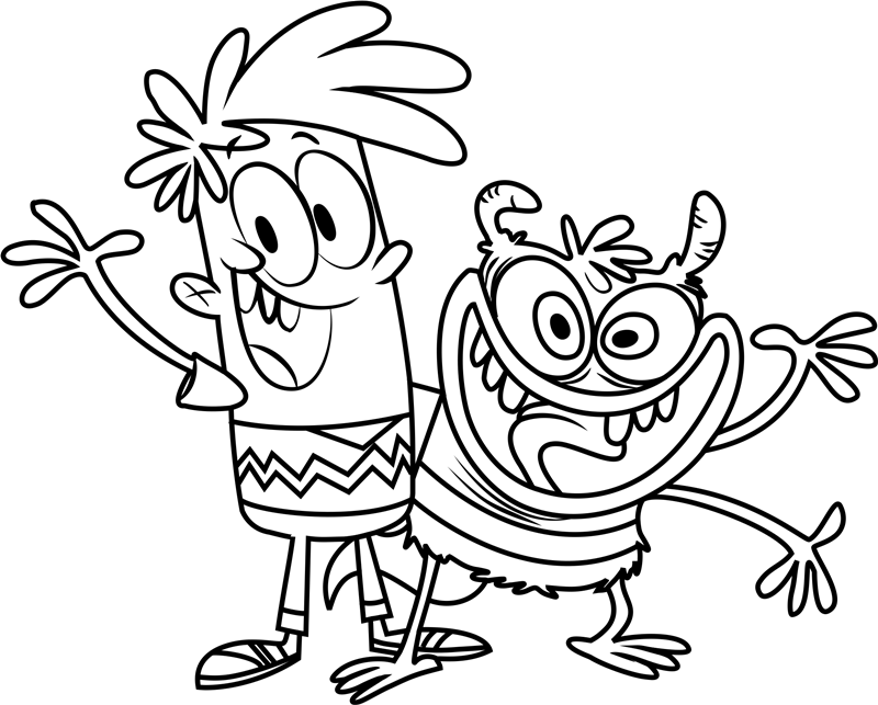 Download Cartoon Coloring Pages - Free Printable Coloring Pages at ColoringOnly.Com