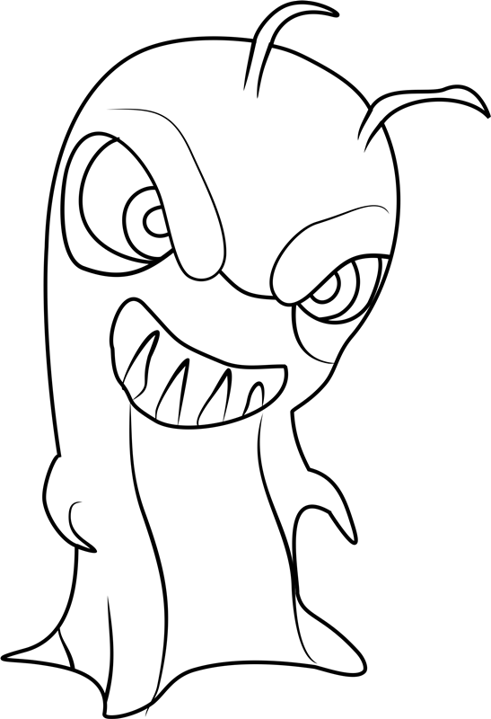 Angry Neurotox Coloring Page - Free Printable Coloring Pages for Kids