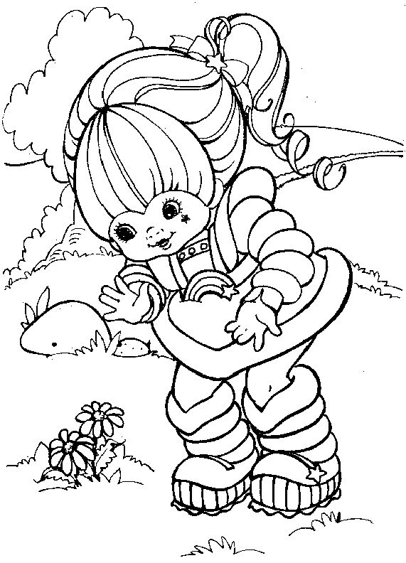 Download Rainbow Brite Characters Coloring Page Free Printable Coloring Pages For Kids
