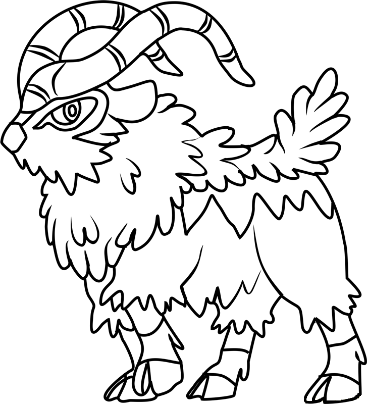 cutiefly coloring page online pokemon