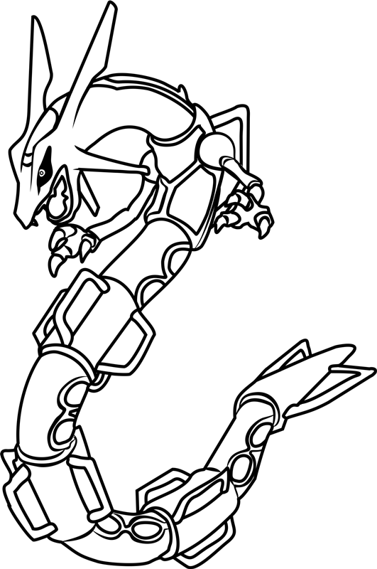 How to Draw Rayquaza Pokémon  Really Easy Drawing Tutorial  Drawing  tutorial easy Easy pokemon drawings Cute easy drawings