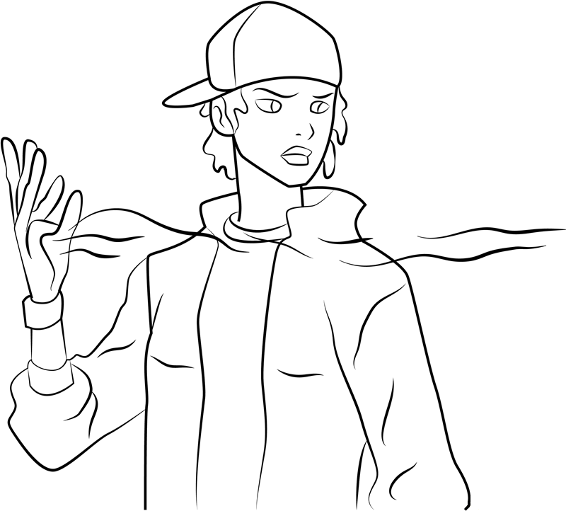 Static In Young Justice Coloring Page Free Printable Coloring Pages For Kids
