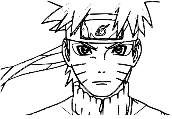 Anime Coloring Pages Naruto, HD Png Download , Transparent Png Image -  PNGitem