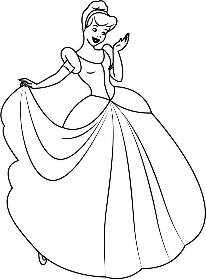  Barbie Cinderella Coloring Pages  Latest HD