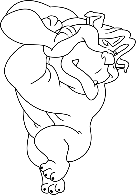 Francis Sleeping Coloring Page - Free Printable Coloring Pages for Kids