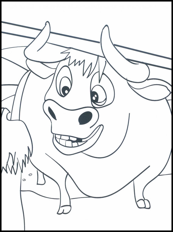 Lupe In Ferdinand Coloring Page - Free Printable Coloring Pages for Kids