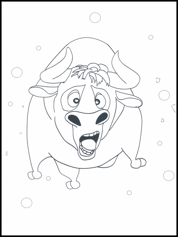 ferdinand movie coloring pages