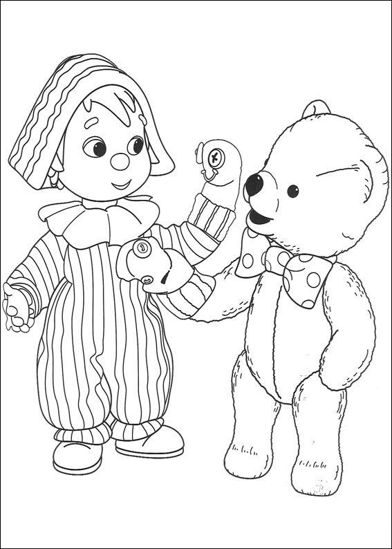 Andy Pandy Coloring Pages - Free Printable Coloring Pages for Kids
