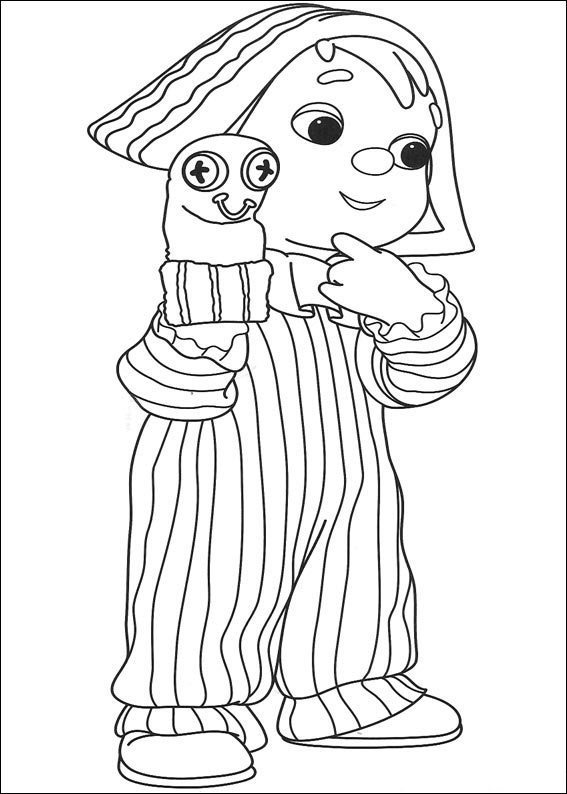 andy pandy coloring pages