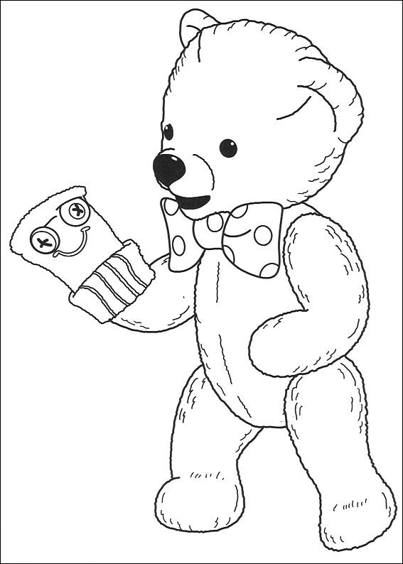 andy pandy coloring pages