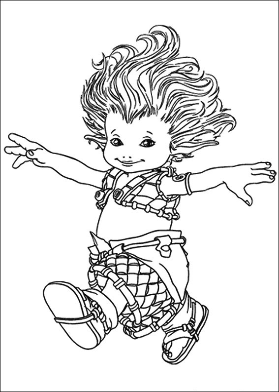 Betameche Walking Coloring Page - Free Printable Coloring Pages for Kids