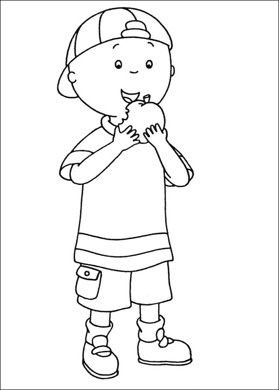 coloring pages children eating