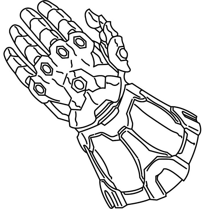 Infinity Gauntlet Coloring Pages Coloring Books Respect - roblox thanos infinity gauntlet