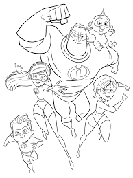 incredibles violet coloring pages