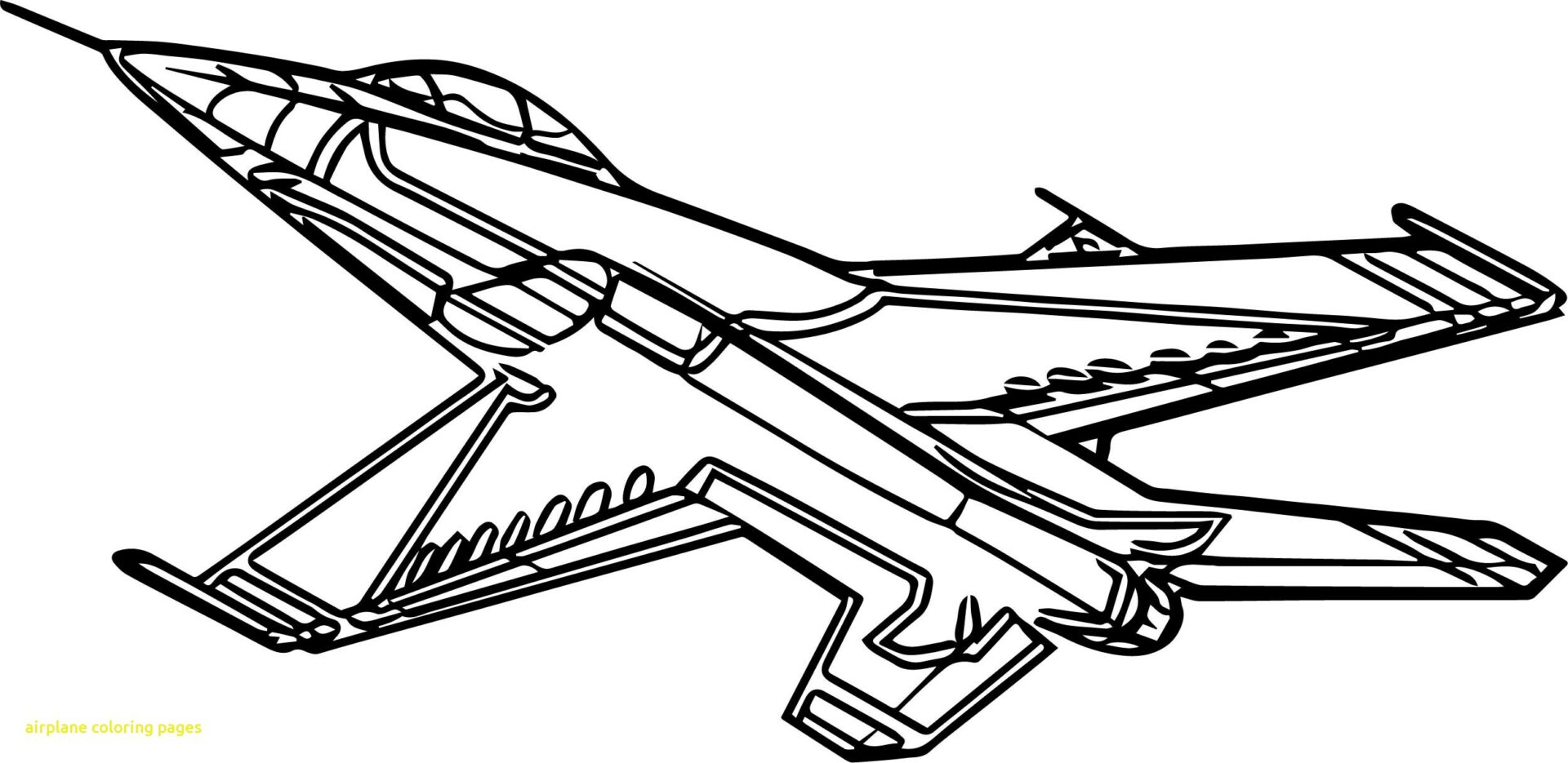 Air Force 1 Plane Coloring Page - Free Printable Coloring Pages For Kids