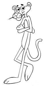 Pink Panther 2 coloring page - Download, Print or Color Online for