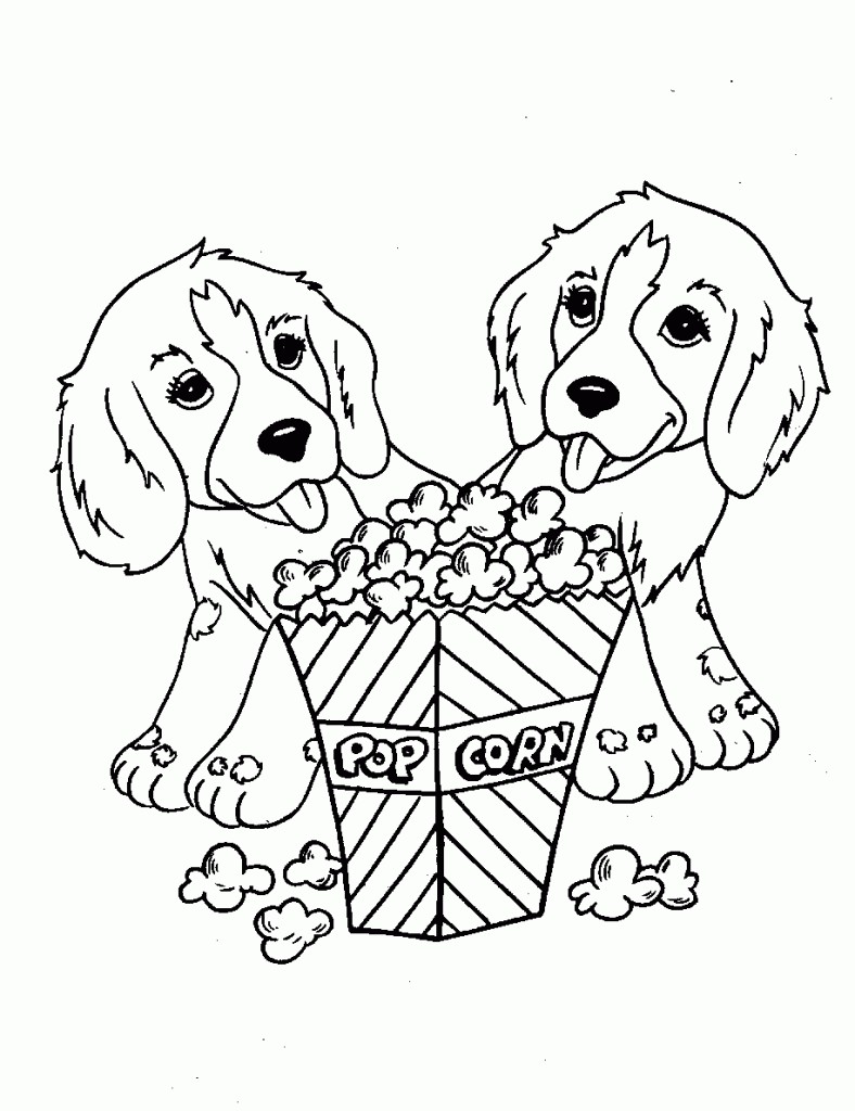 Dog Coloring Pages Free Printable Coloring Pages For Kids