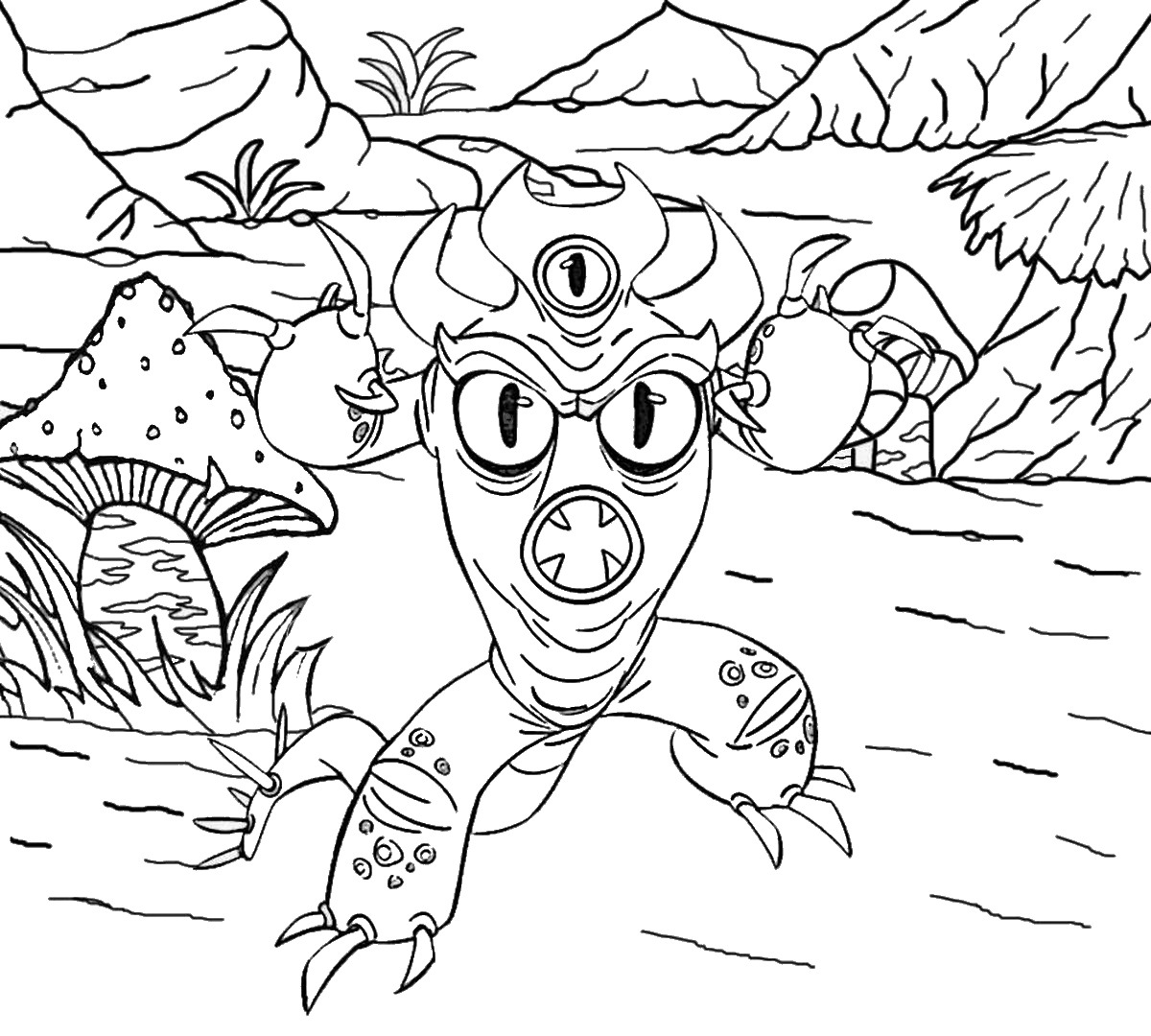 Fred Scared Style Coloring Page   Free Printable Coloring Pages ...
