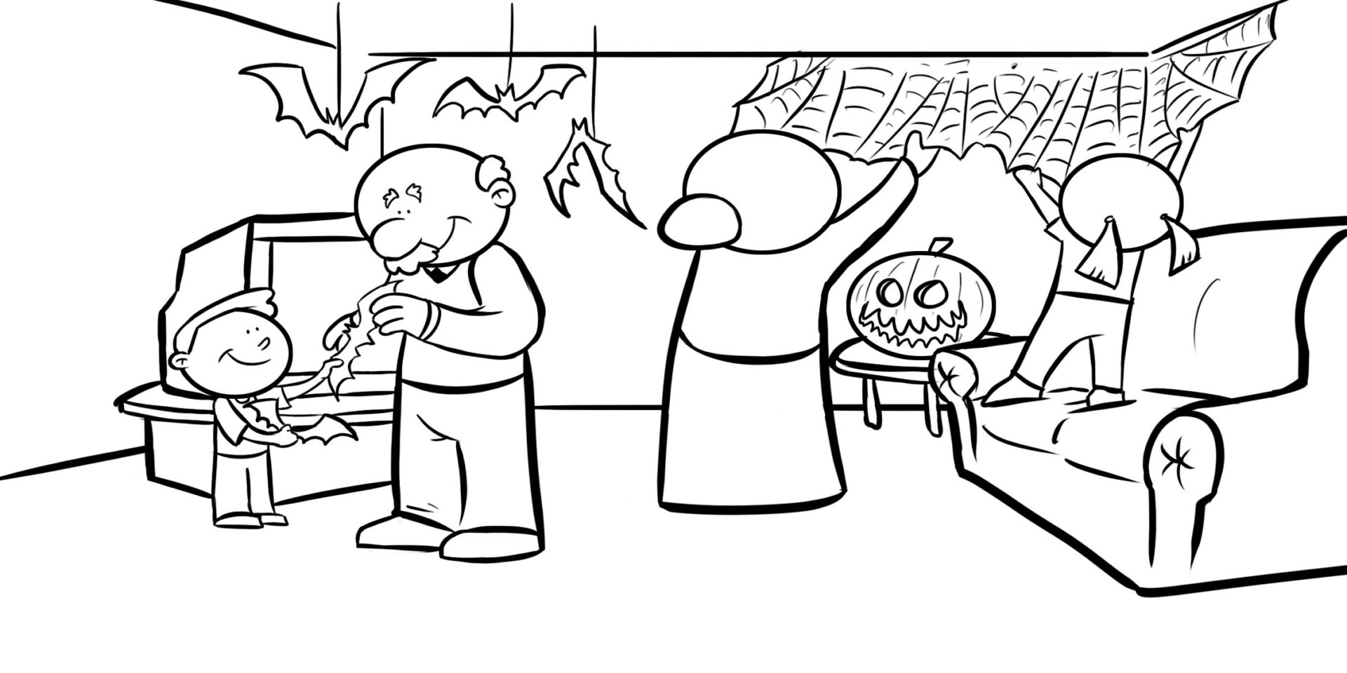 Halloween Coloring Pages - Free Printable Coloring Pages for Kids