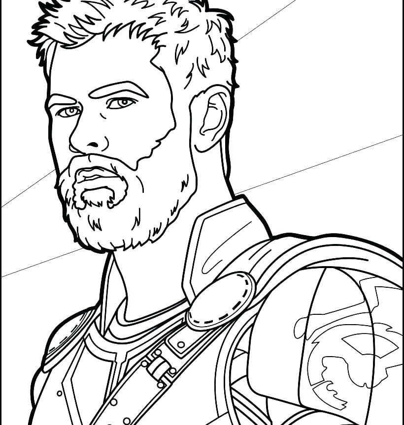 Thor Coloring Pages - Free Printable Coloring Pages for Kids