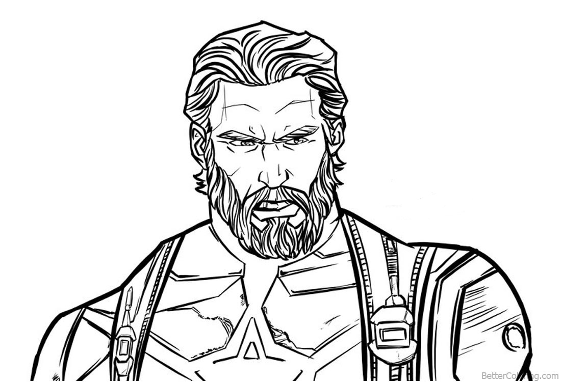 Avengers Infinity War Coloring Pages   Free Printable Coloring ...