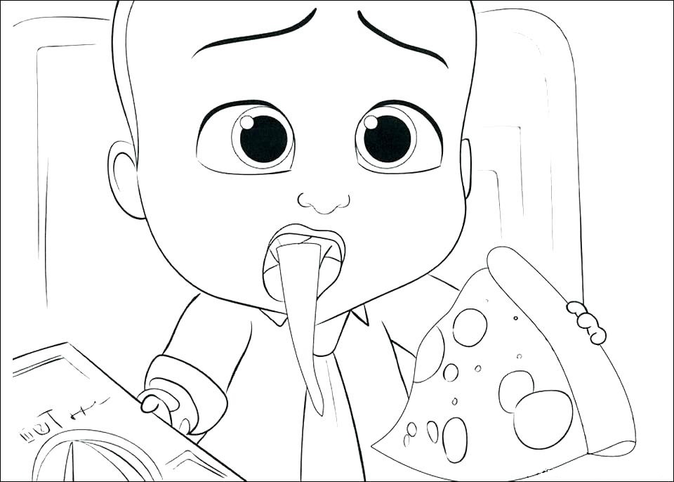 Boss Baby Coloring Pages Free Printable Coloring Pages For Kids
