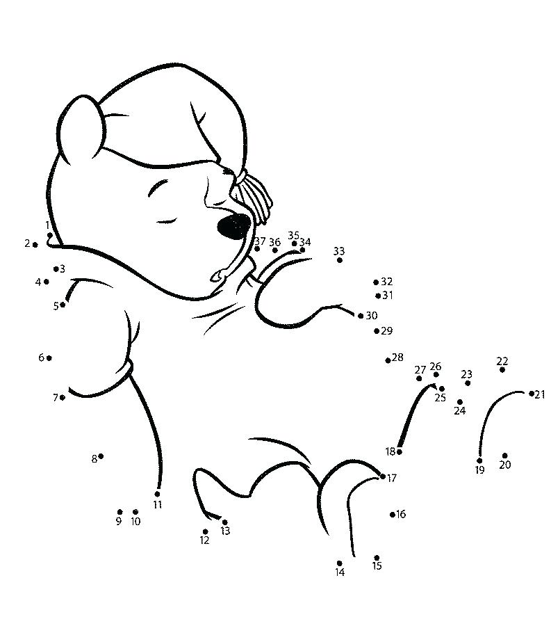Rainbow Dot To-Dots Coloring Page - Free Printable Coloring Pages for Kids