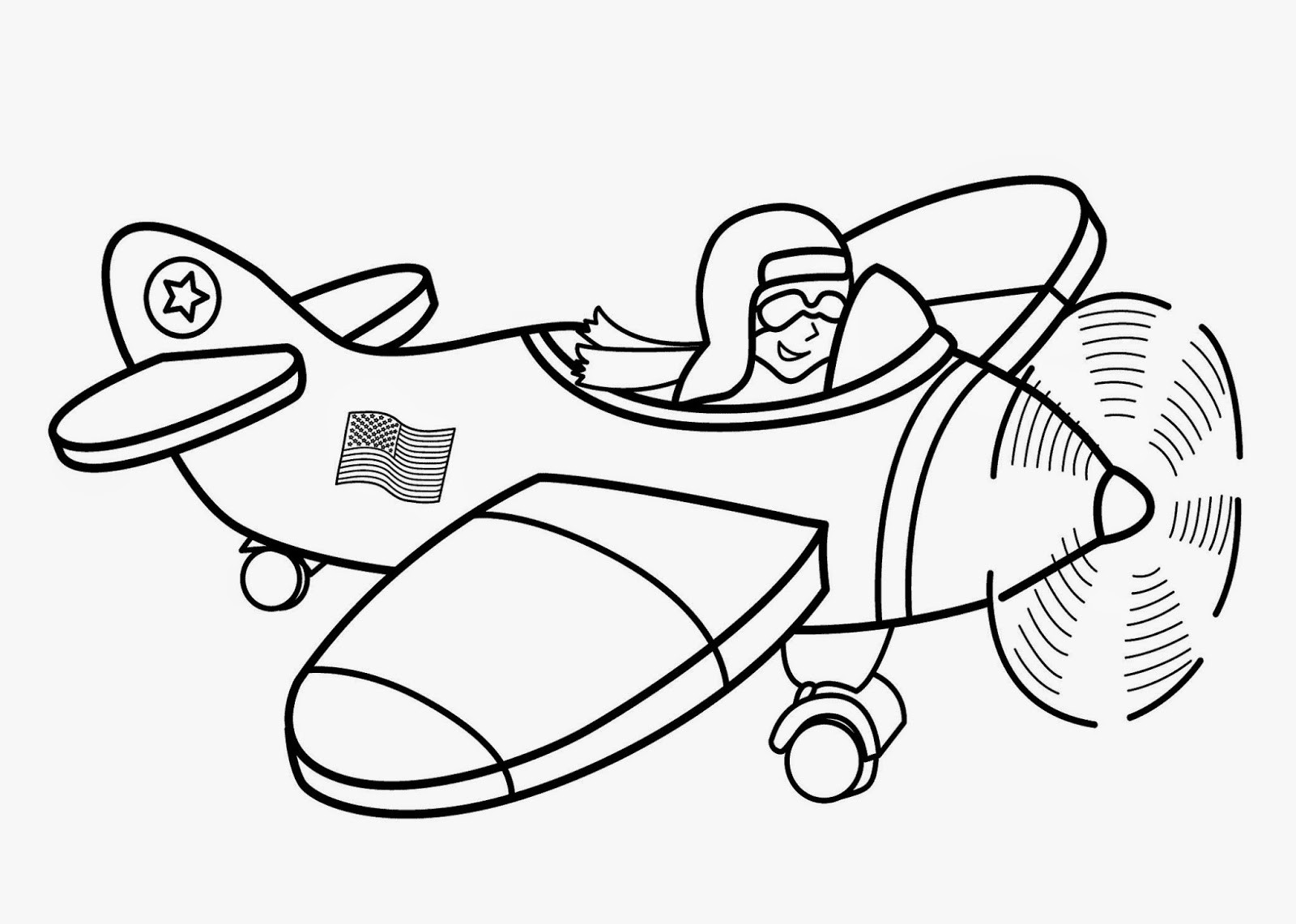 Download Cool Airplane Coloring Page Free Printable Coloring Pages For Kids