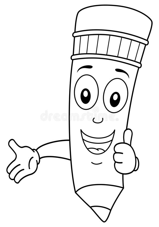 Small pencil Coloring Page - Free Printable Coloring Pages for Kids