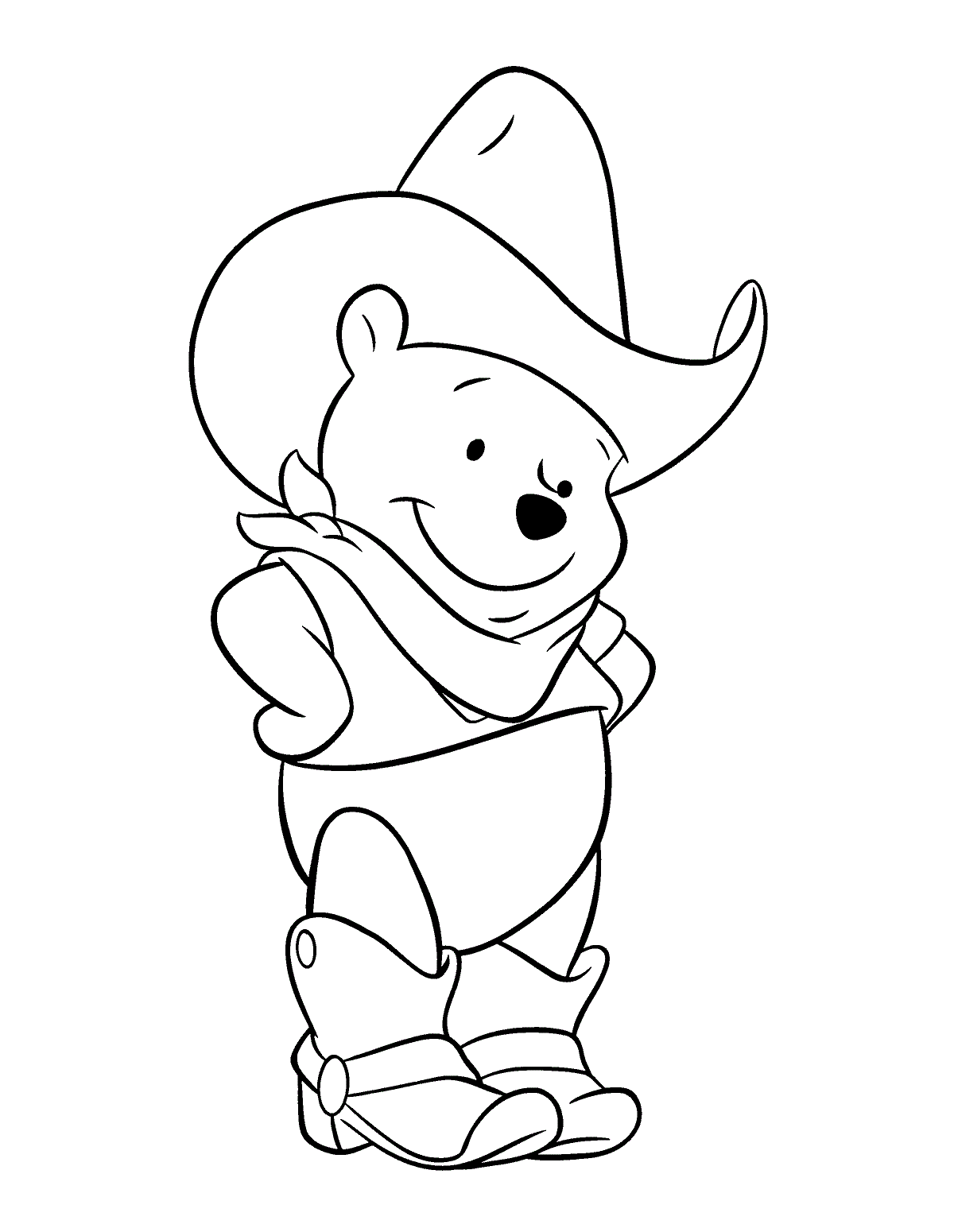 Pooh The Cowboy