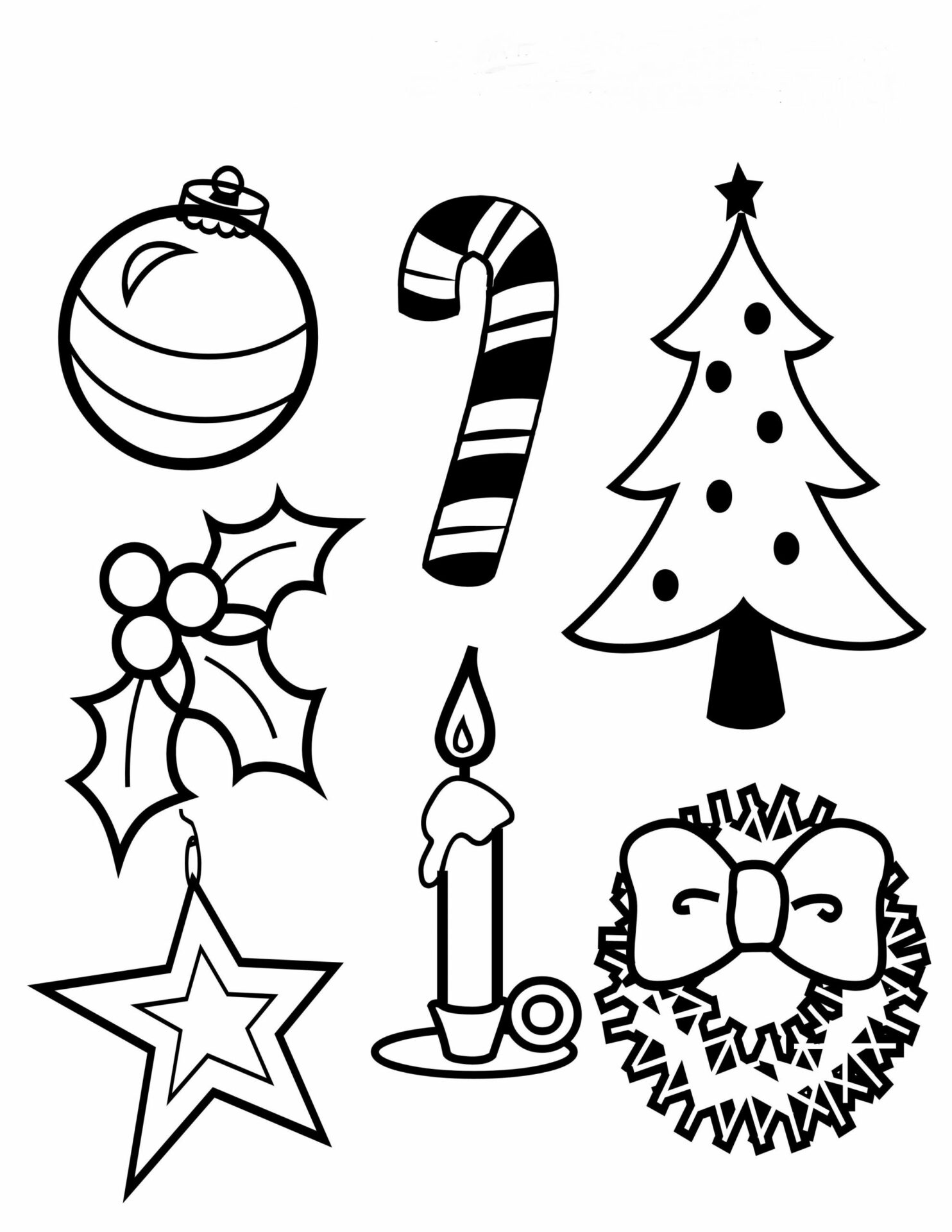 merry christmas logo coloring pages for children